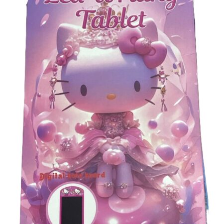 تابلت كتابة ورسم LCD للأطفال – تصميم Hello Kitty – لون زهري