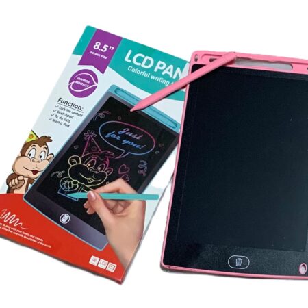 وصف تسويقي للوح الكتابة الإلكتروني (LCD Writing Tablet) – اللون وردي