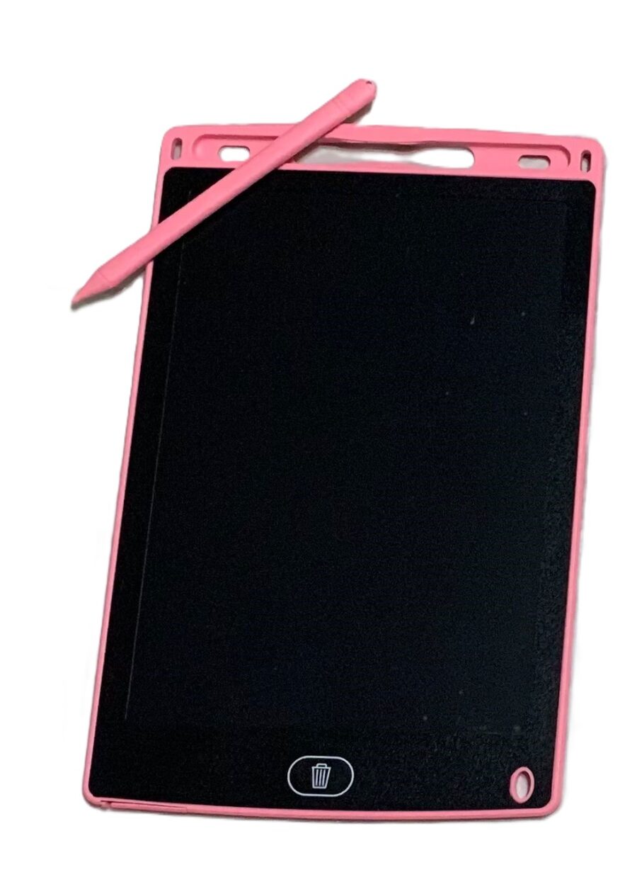 وصف تسويقي للوح الكتابة الإلكتروني (LCD Writing Tablet) – اللون وردي - Image 3
