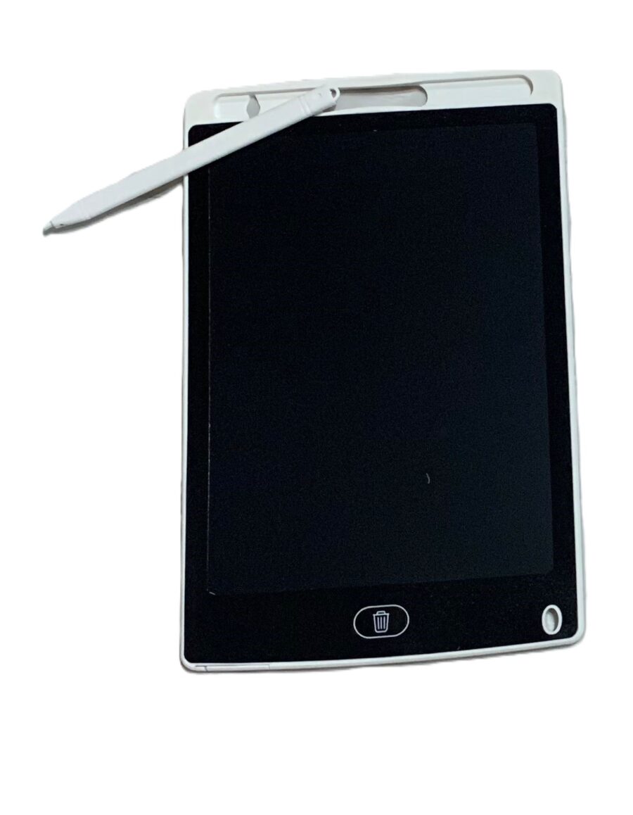 وصف تسويقي للوح الكتابة الإلكتروني (LCD Writing Tablet) – اللون ابيض - Image 3