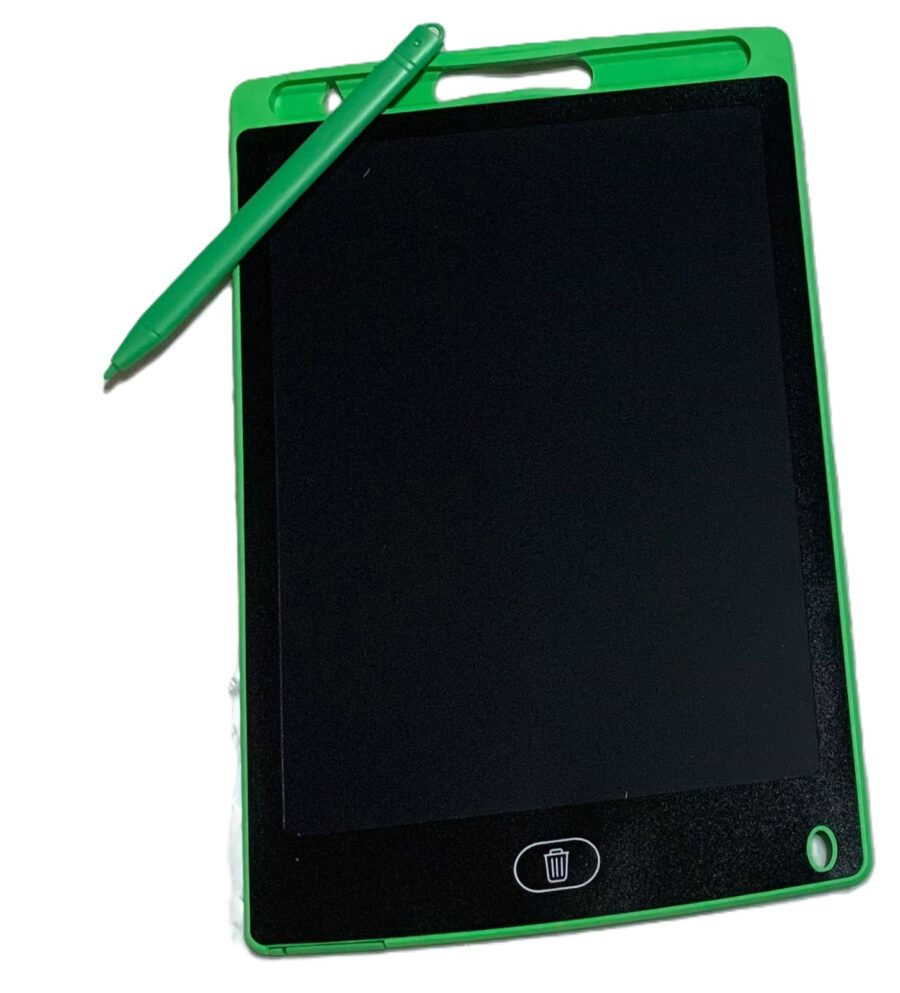 وصف تسويقي للوح الكتابة الإلكتروني (LCD Writing Tablet) – اللون اخضر - Image 4