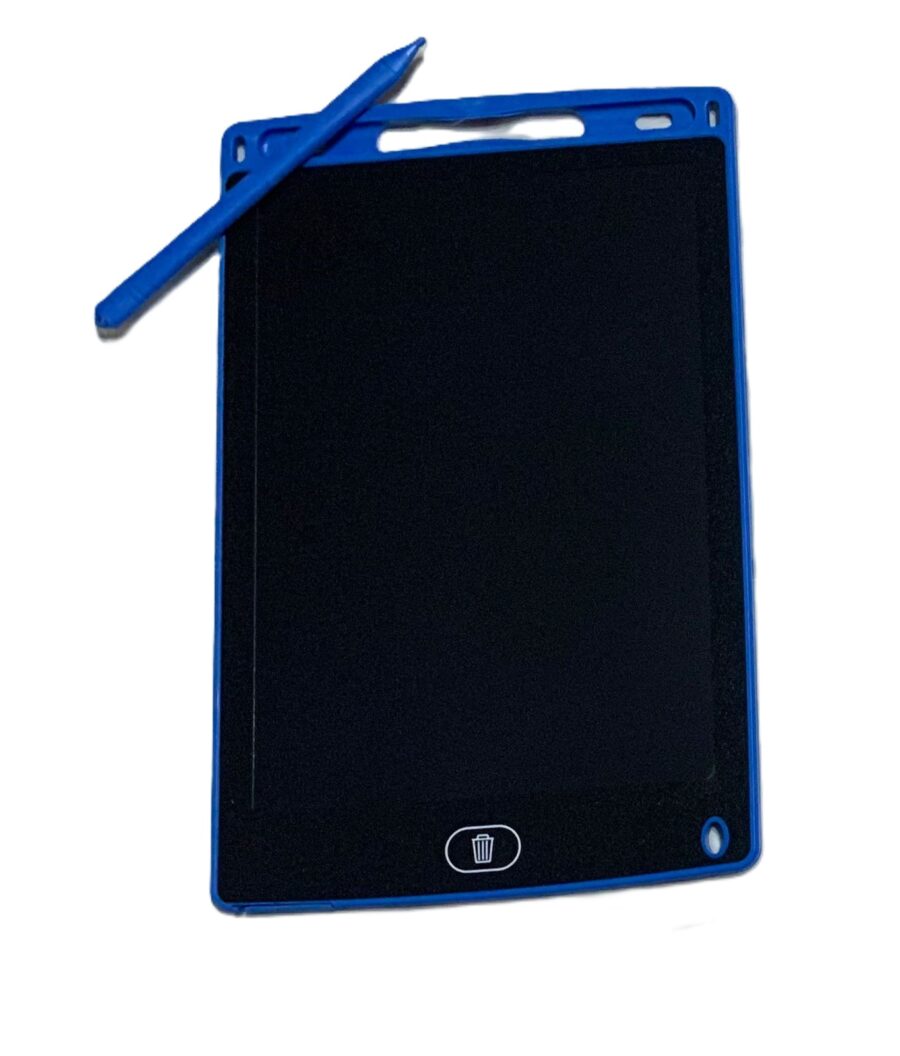 وصف تسويقي للوح الكتابة الإلكتروني (LCD Writing Tablet) – اللون ازرق - Image 3