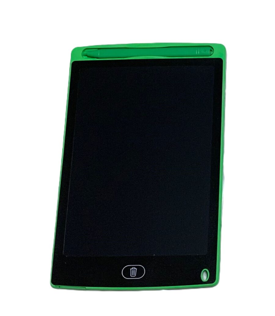 وصف تسويقي للوح الكتابة الإلكتروني (LCD Writing Tablet) – اللون اخضر - Image 3