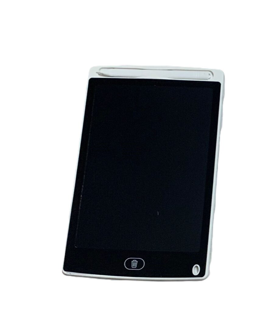 وصف تسويقي للوح الكتابة الإلكتروني (LCD Writing Tablet) – اللون ابيض - Image 2